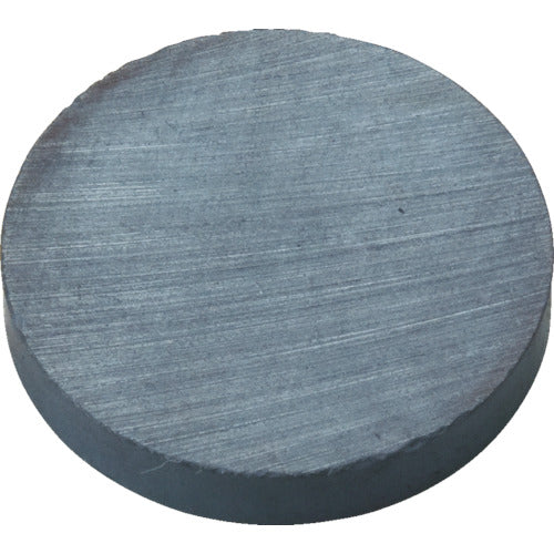 TRUSCO Ferrite Magnet, Round, Outer Diameter 9mm x Thickness 3mm, Pack of 10, TF9R-10P, 1 Bag