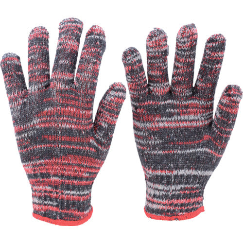 TRUSCO 카라 - 군수 잡색 레드 10 쌍입 TGC-500-R 1 쌍