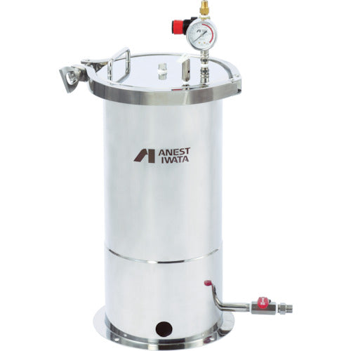 アネスト岩田 ステンレス製下出し加圧タンク 10L COT-ZB10 1 台