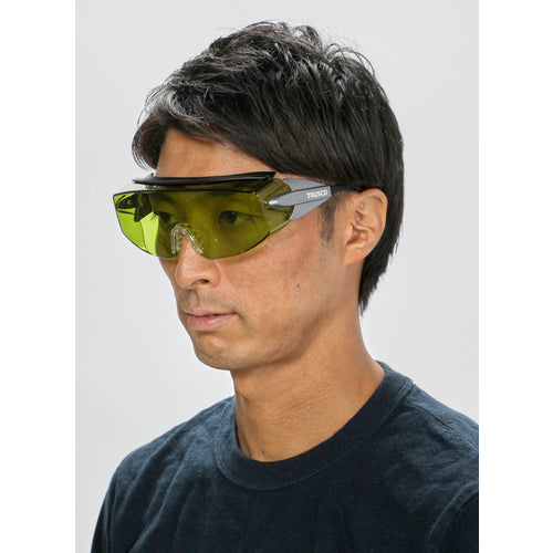 TRUSCO レーザー用セフティグラス ファイバー・YAG用 TLSG-YG 1 個