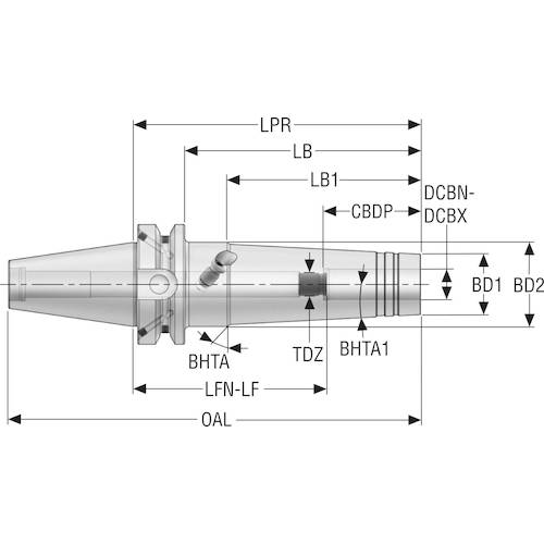 Seco Touring Monoblock BT40ADB-HCS12-150 1 piece