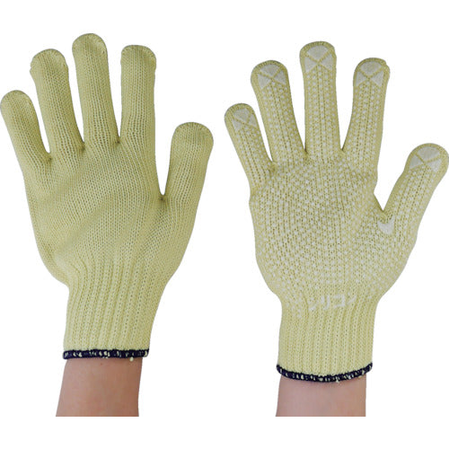 Maruwa Chemical Aramid Silicone Anti-Slip Gloves, Medium Size, 4631, 1 Pair