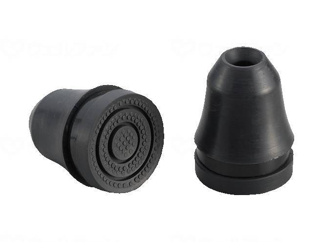 Replacement cap for light walking stick (rubber tip) Black