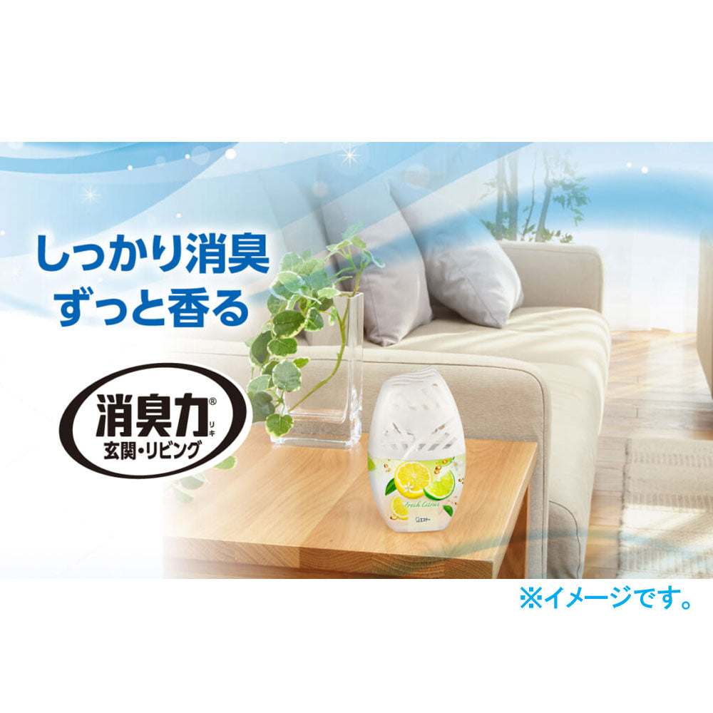 お部屋の消臭力 玄関・リビング用 フレッシュシトラス 400mL 1 個