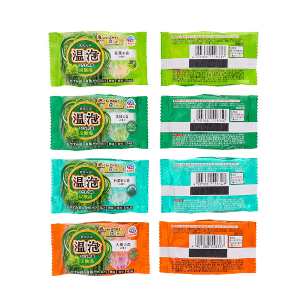 발포 입욕제 온포 조건 숲 탄산탕 20정입 1개