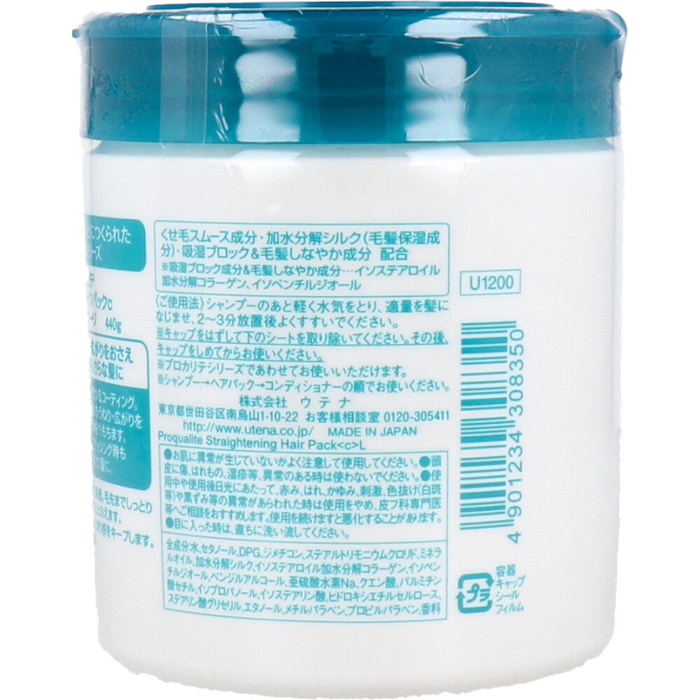 プロカリテ ストレートメイクパック ラージ 440g 1 個