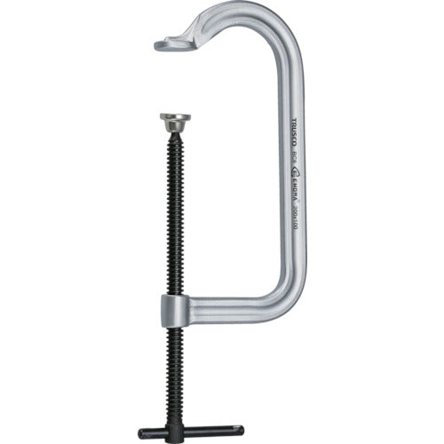 TRUSCO C-clamp (long type) Jaw opening 100mm Jaw depth 50mm TC-100L 1 piece