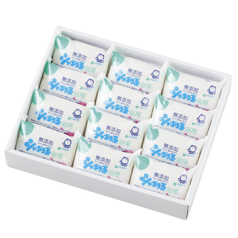 シャボン玉 浴用 無添加石けん 100g×12個入 1 個