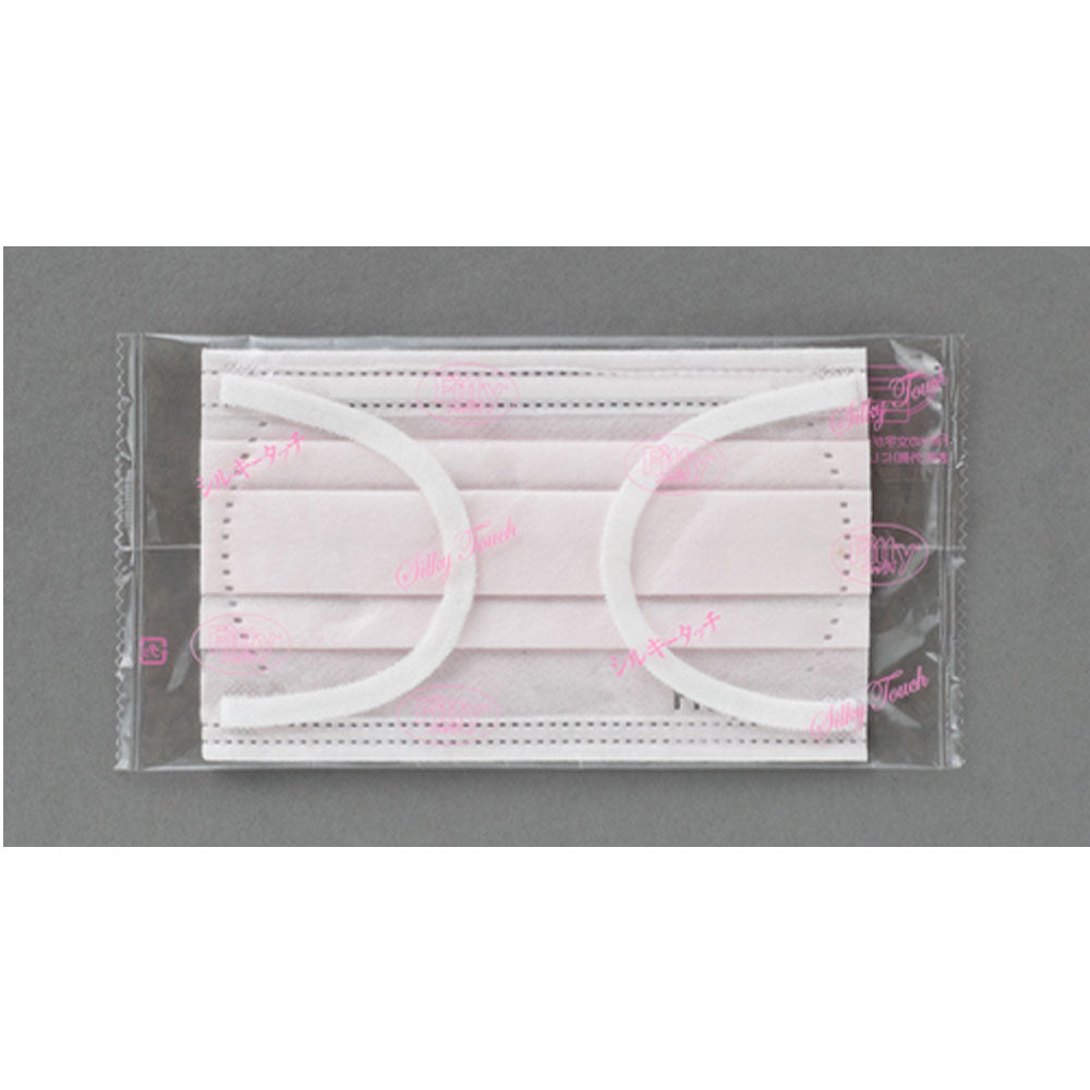 フィッティ シルキータッチ 耳ゴムふわり ピンク やや小さめサイズ 個別包装 7枚入 1 個