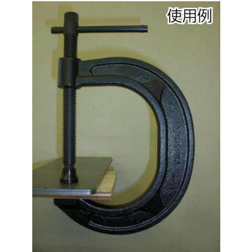 TRUSCO C-type clamp 75mm cap ring TCC-75N-CR 1 piece