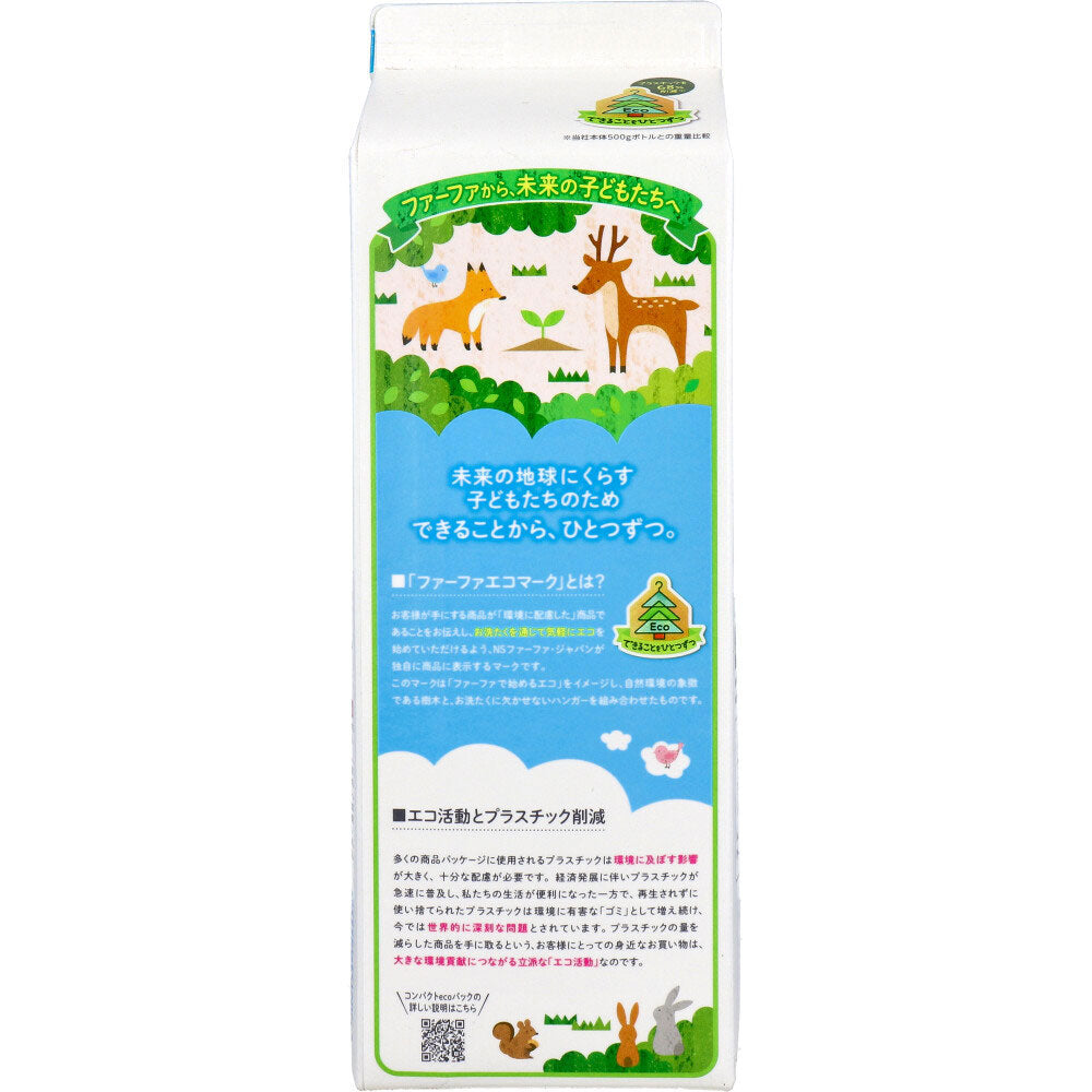 파파 프리 & (프리 앤드) 향기없는 세제 초 컴팩트 액체 세제 무향료 리필용 1500g 1개