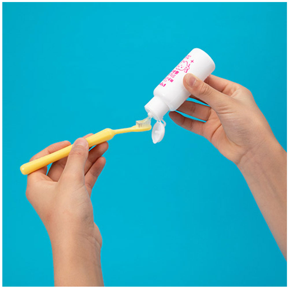 Pigeon Parent and Child Baby Teeth Care Gel Toothpaste Strawberry Flavor 40mL 1 pc