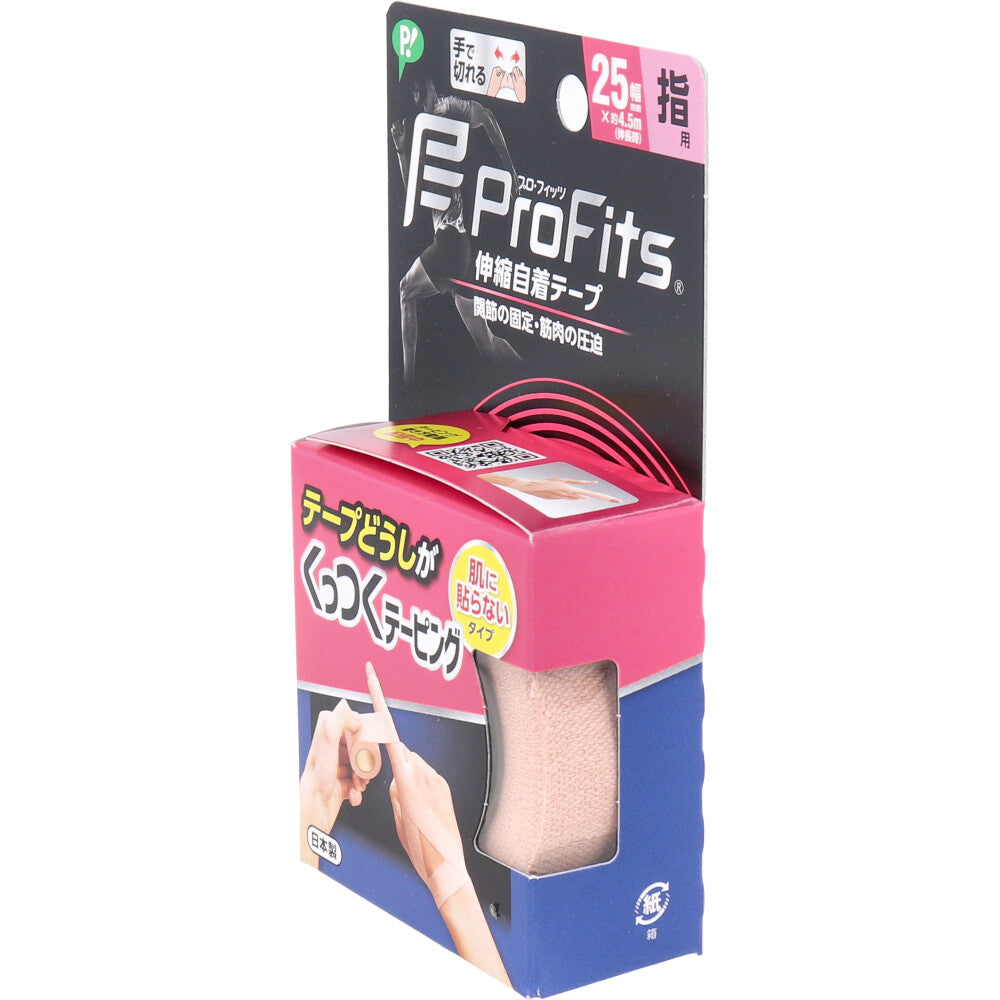 プロ・フィッツ くっつくテーピング 指用 25mm×約4.5m 1巻入 1 個