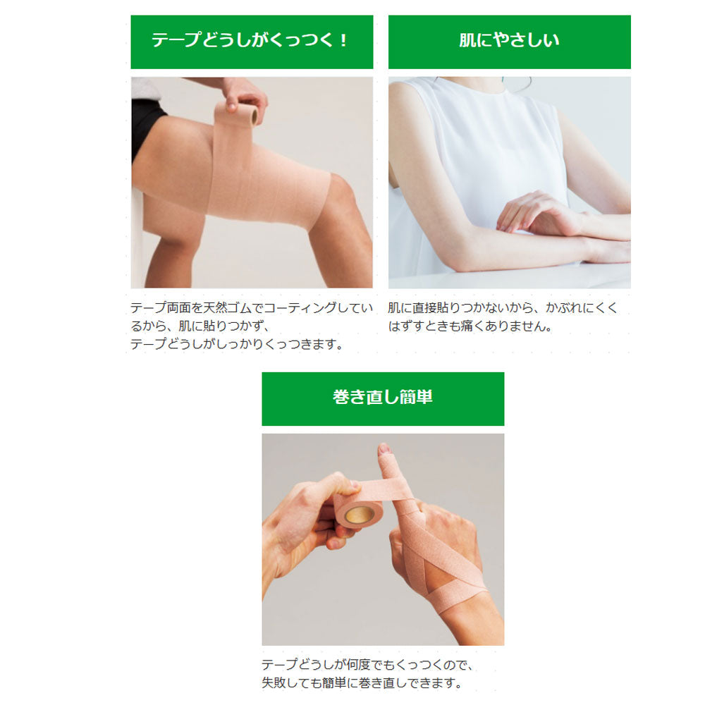 Pro-Fits Self-Adhesive Taping for Wrists and Elbows, 37.5mm x approx. 4.5m, 1 roll, 1 pc