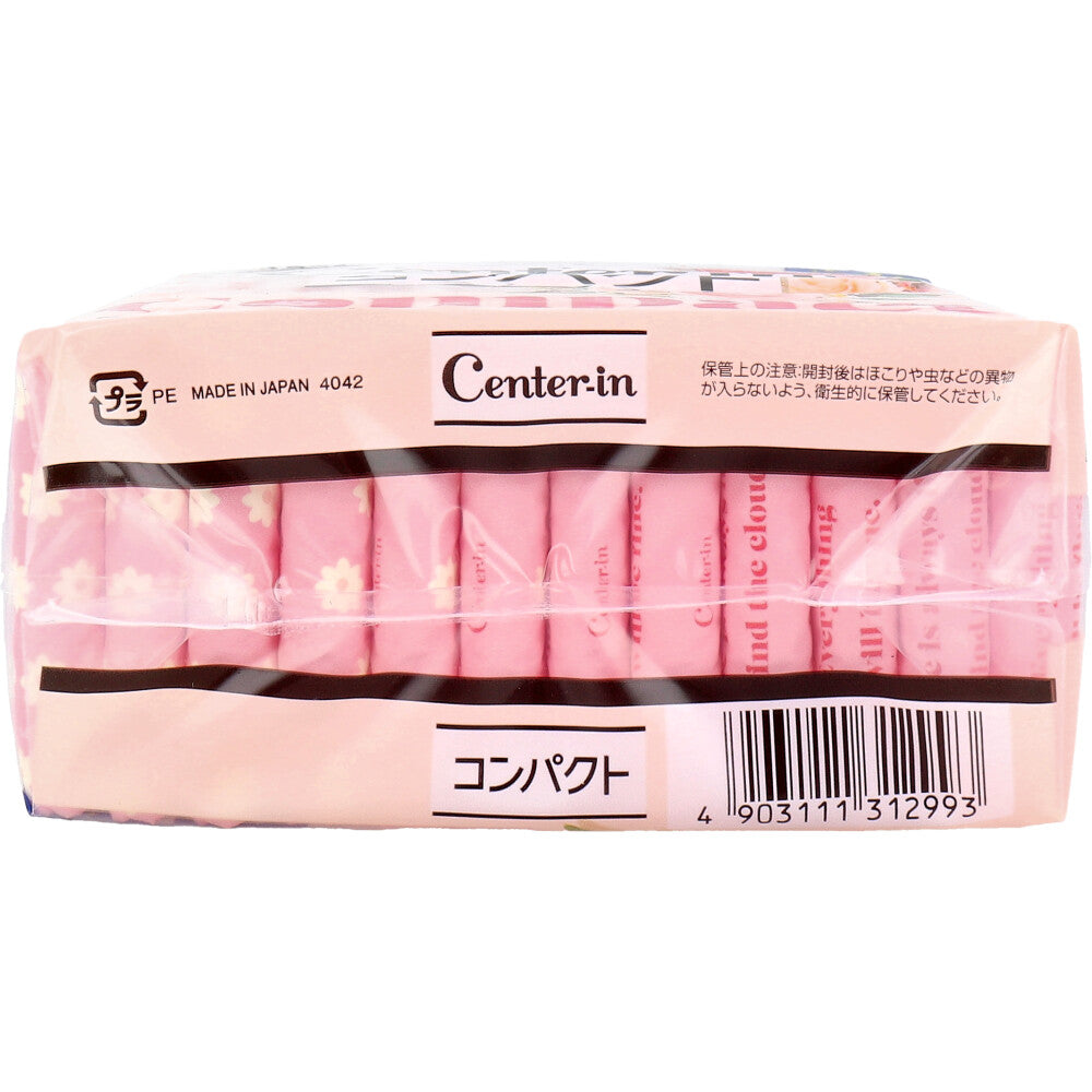 ソフィ センターイン コンパクト1/2 多い夜用 スリム 羽つき ナチュラルフローラルの香り 12個入 1 個