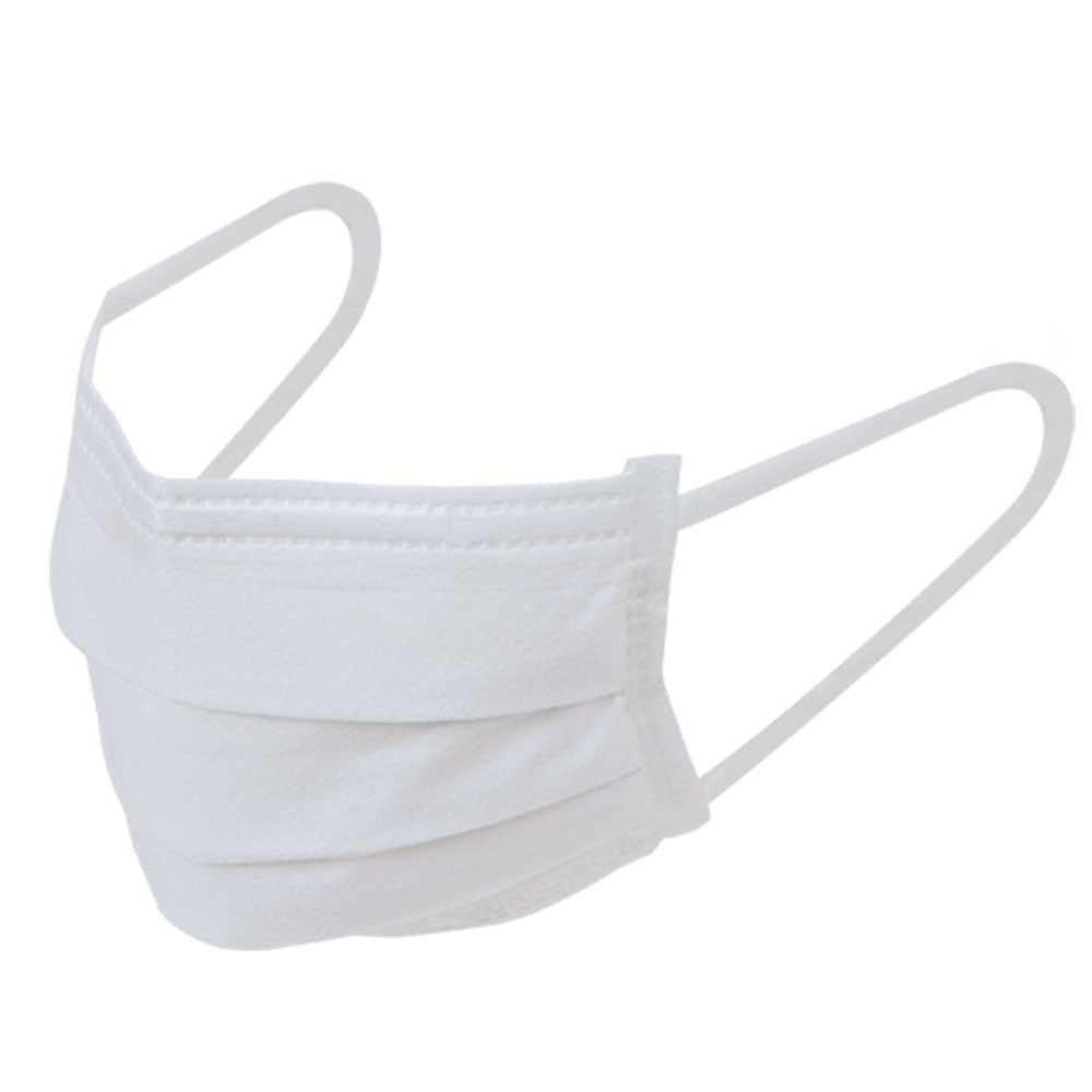 Unicharm Surgical Pleated Mask, 4-ply, Regular Size, White, 50 pieces, 1 piece