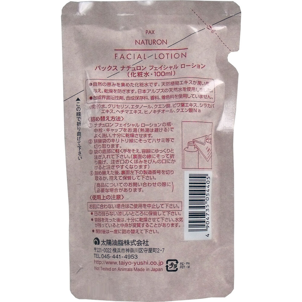 Pax Naturon Facial Lotion Refill 100mL 1 piece