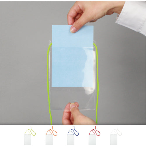 OP Simple hanging name tag Postcard size 10 pieces White NL-13-WH 1 bag