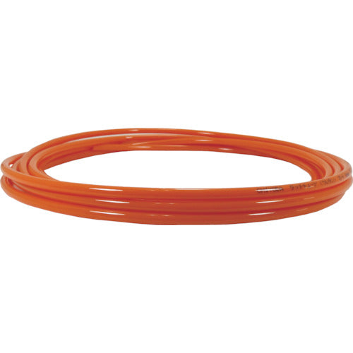 チヨダ ポリウレタンチューブ TEタッチチューブ 外径16mm/全長20m オレンジ TE-16-20 OR 1 巻