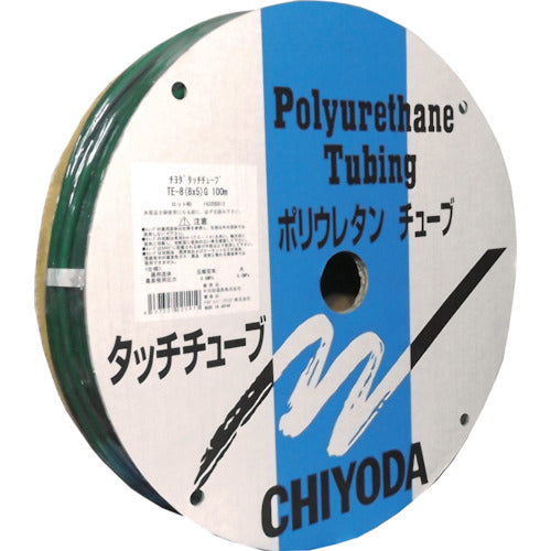 치요다 폴리우레탄 튜브 TE 터치 튜브 4mm/100m 녹색 TE-4X2.5-100 G 1권