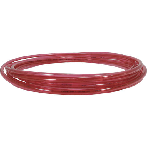 チヨダ TEタッチチューブ 6mm/20m クリアレッド TE-6-20 CR 1 巻