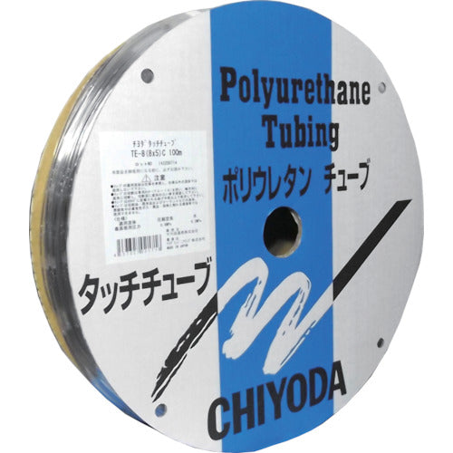 치요다 폴리우레탄 튜브 TE 터치 튜브 8mm/100m 클리어 TE-8-100 C 1권
