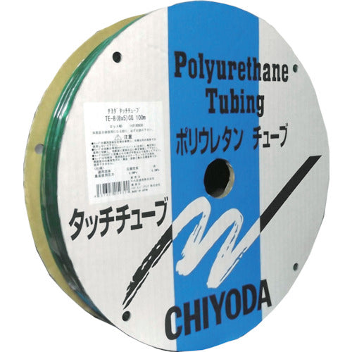 치요다 폴리우레탄 튜브 TE 터치 튜브 8mm/100m 클리어 그린 TE-8-100 CG 1권
