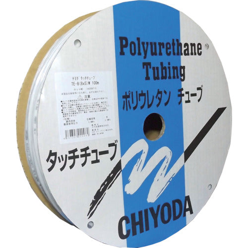 치요다 폴리우레탄 튜브 TE 터치 튜브 8mm/100m 화이트 TE-8-100 W 1권