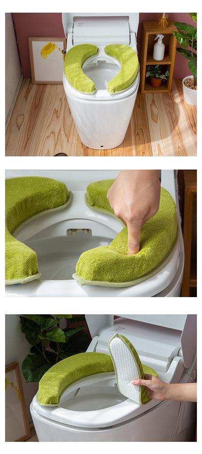 마시멜로 변기 쿠션 극후 / MG-002 그린 1장