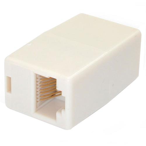 StarTech 카테고리 5e(CAT5e) LAN 케이블용 모듈러 잭 중계 어댑터 RJ45COUPLER 1봉