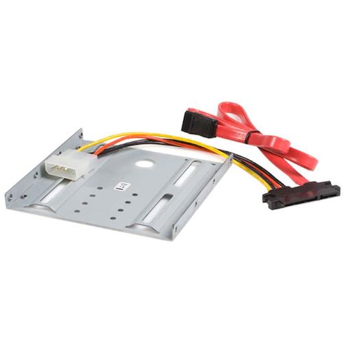 StarTech SSD / HDDマウンタ/ドライブベイ変換キット/2.5インチ − 3.5インチ BRACKET25SAT 1 袋