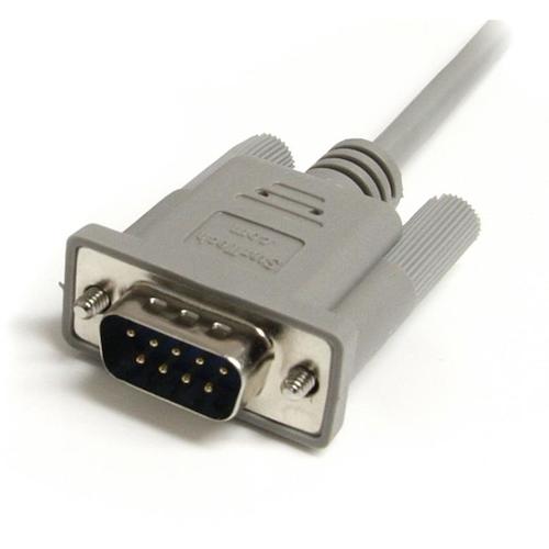 StarTech 시리얼 케이블/RS232C 스트레이트 연장/7.6m/수컷 암컷/그레이 MXT100_25 1봉