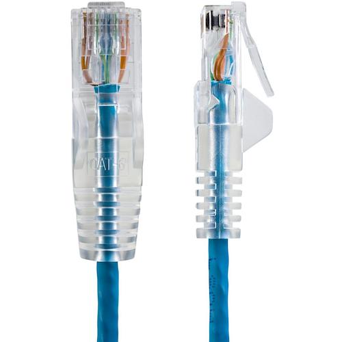 StarTech 카테고리 6(CAT6) LAN 케이블/50cm/블루/극세 손톱 접힘 방지 N6PAT50CMBLS 1봉