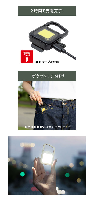 充電式 ぴかり MINI LIGHT / WRC-21DP ダスティピンク 1 個