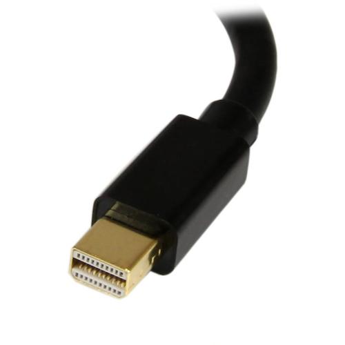 StarTech ディスプレイアダプター/mDP − DP 1.2/4K60Hz/オス・メス/BK MDP2DPMF6IN 1 袋