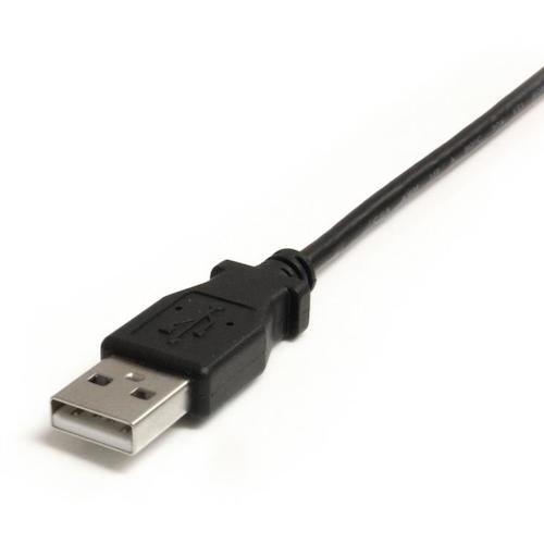 StarTech USB cable / A - Mini-B / 91cm / USB 2.0 / Right L type / Male-male / BK USB2HABM3RA 1 bag