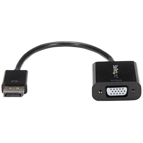 StarTech Display Adapter / DP - VGA / 1080p / 10cm Cable / Black DP2VGA3 1 bag