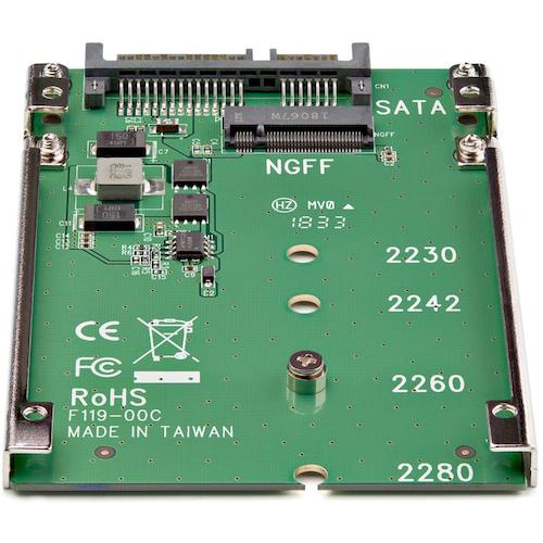 StarTech HDD Converter/M.2 SATA SSD - 2.5 inch SATA/Adapter Board SAT32M225 1 Box