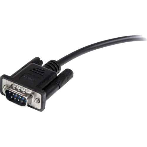 StarTech 시리얼 케이블/RS232C 스트레이트 연장/1m/수컷 암컷/블랙 MXT1001MBK 1봉