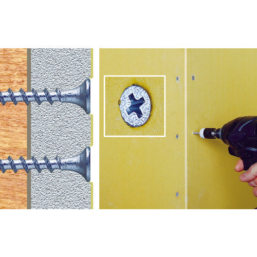 アネックス ビット用アタッチメント 石膏ボード用 マグネットビスキャッチ&ストップ 付属ビット+2×65 ABS-2065 1 本