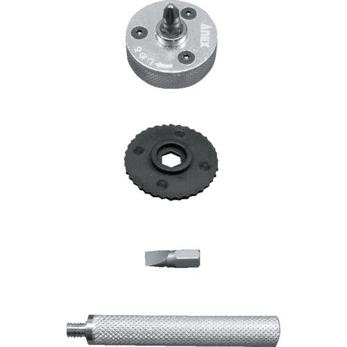 Annex Ratchet Type Mini Stubby Driver with Ultra Short Bit NO316 1 S