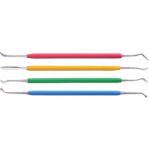 아넥스 스테인레스 스틸 공예 도구 주걱 4 개 세트 274 1 S