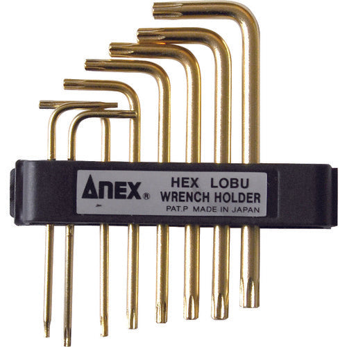 아넥스 L형 헥스로우 브렌치 세트 홀붙이 8개 세트 638 1 S