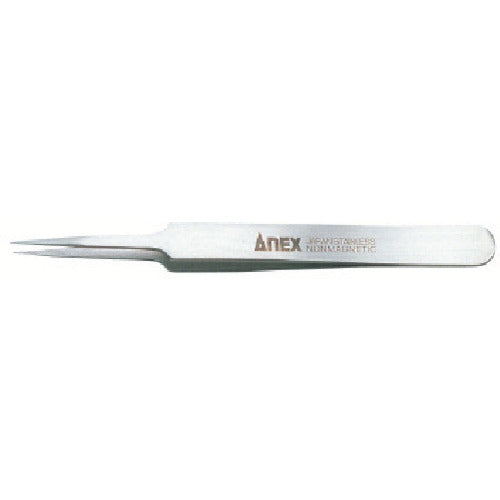 Annex High Precision 18-8 Tweezers, Ultra Fine Sharp Type, 115mm, 204, 1 pc