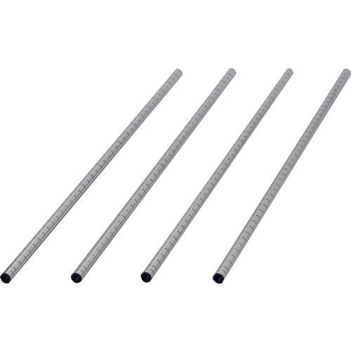 TRUSCO Steel Wagon Support Pillar Tool Wagon Phoenix Wagon H1200 4 Pieces PEW-12H-M16SET 1 Set