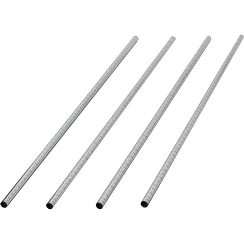 TRUSCO Steel Wagon Support Pillar Tool Wagon Phoenix Wagon H1500 4 Pieces PEW-15H-M16SET 1 Set