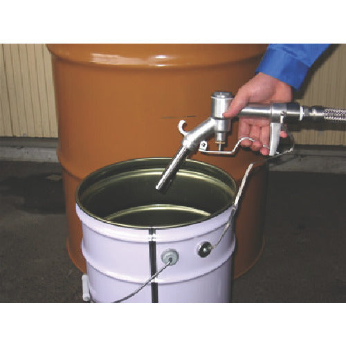 アクアシステム 溶剤用アルミ製手動ガンノズル 接続Rc3/4 GN-ALT20 1 台