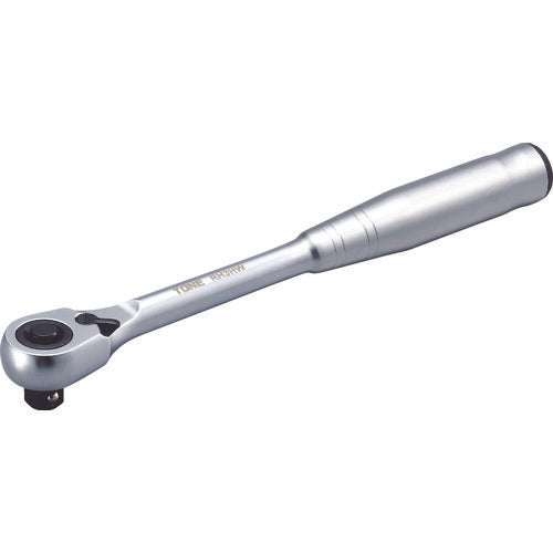 TONE Ratchet Handle (Hollow/Hold Type) 72 teeth, 9.5mm socket, 200mm overall length, RH3HW, 1 pc