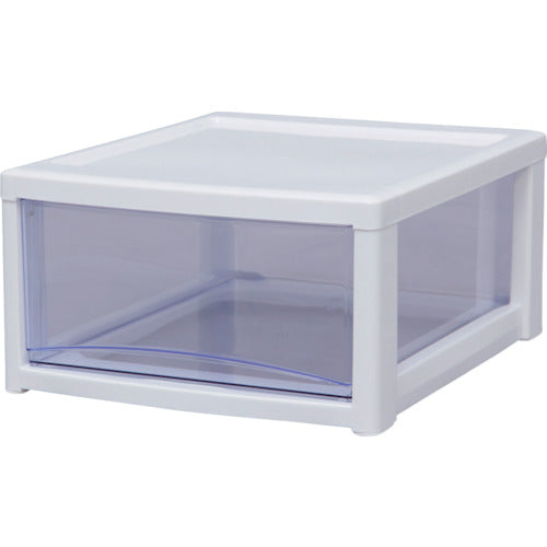 IRIS 221246 Super Clear Chest White/Clear Blue 1-tier type SCE-010-BL 1 unit