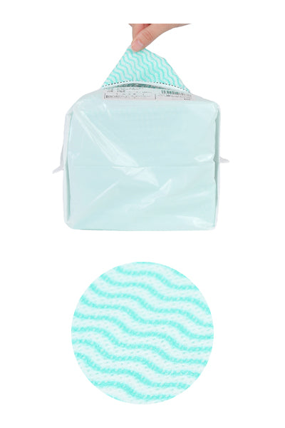 抗菌カウンタークロス ハーフサイズ / KYM-4 グリーン 100枚入 1 個